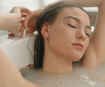 Tea Tree Oil in Bath for Eczema