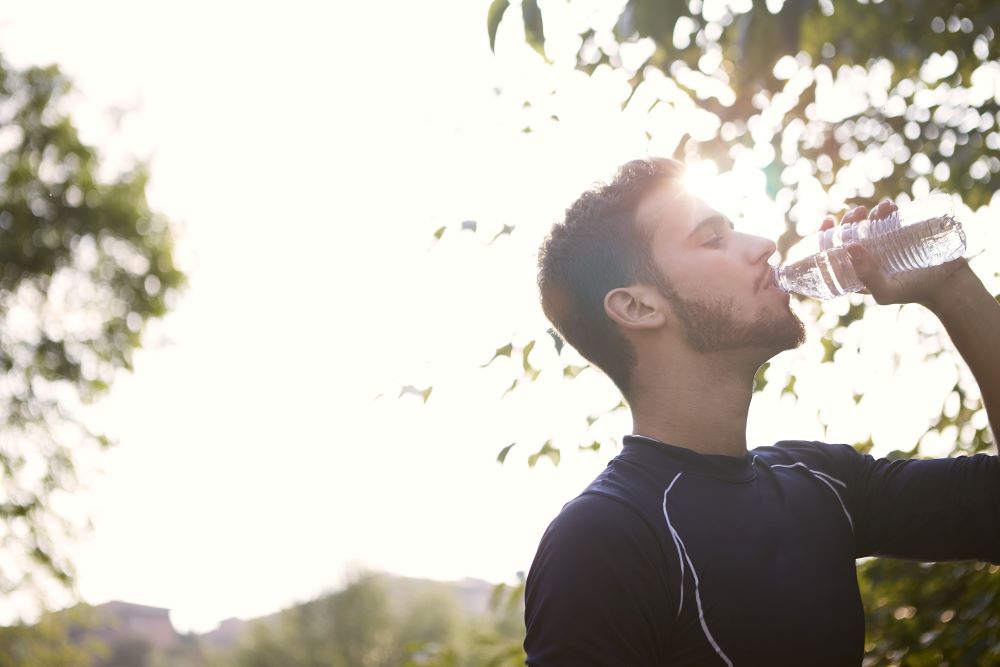 drinking water to soften Coarse Beard