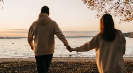 couple holding hands to help with SAD Seasonal Affective Disorder
