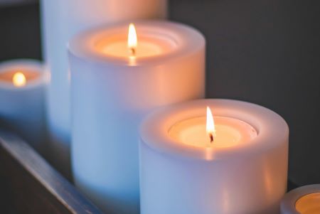 Budget Gifts homemade candles