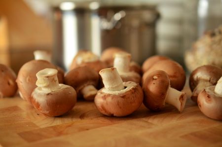 Nut Free Recipes stuffed mushrooms