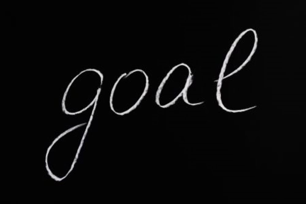 goal sign to help you Setting and Reaching Goals