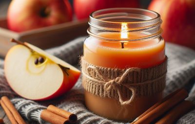 Apple Cider Christmas Candle