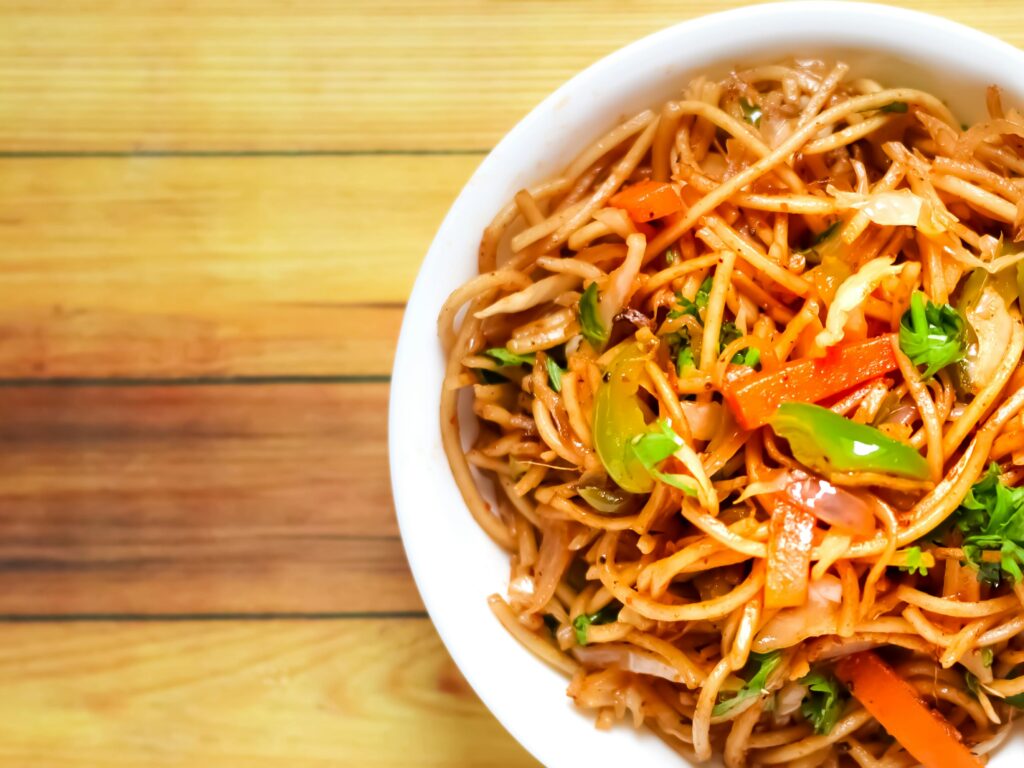 Make Your Own Version of Your Favourite Chinese Take Away Chicken Chow Mein Recipe -Easy Homemade Guide 3 chicken chow mein recipe made displayed on a plate