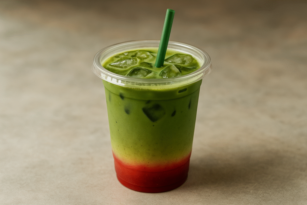 How to Re-create the Blank Street Strawberry Matcha at Home